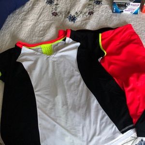 Lane Bryant LIVI workout top/capris